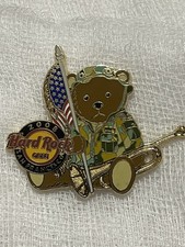 Hard Rock Cafe San Francisco Soldier Bear Pin 2008