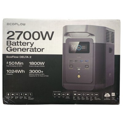 EcoFlow DELTA 2 Portable Power Station, 1800W Output, Expandable Capacity