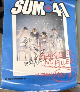 Sum 41 Signed | eBay