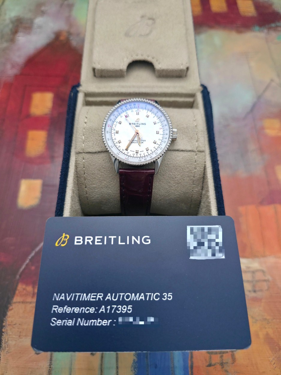 2024 MINT Breitling Navitimer Automatic Mother of… - image 2