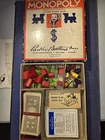 Vintage Early 1935 Parker Brothers Monopoly Board Game COMPLETE SET