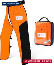 Chainsaw Chaps Apron 8-Layer Wrap for Men/Women Loggers Forest Workers Protectiv