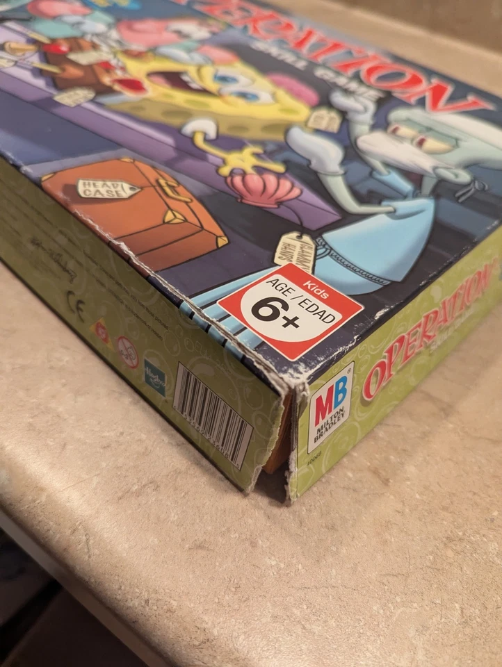 SpongeBob Squarepants Operation Skill Game 2007 - Missing Pieces  - Image 2 of 4