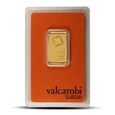 10 Gram Valcambi Gold Bar (New w/ Assay) 4551.93 per troy oz