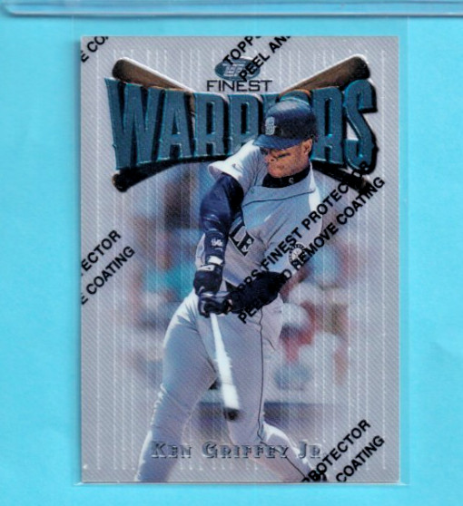🔥 1997 Topps Finest - Uncommon - Silver Ken Griffey Jr #139🔥