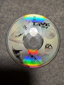 NBA Live 97 (Sega Saturn, 1997) Disc & Manual Only T&W