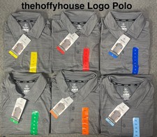 thehoffyhouse Hurley Gray Performance Polo Pick Your Size NWT