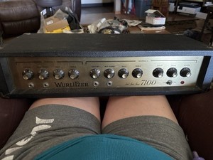 Wurlitzer 7100 Solid State Stereo Reverberation Amplifier MPN 3520-