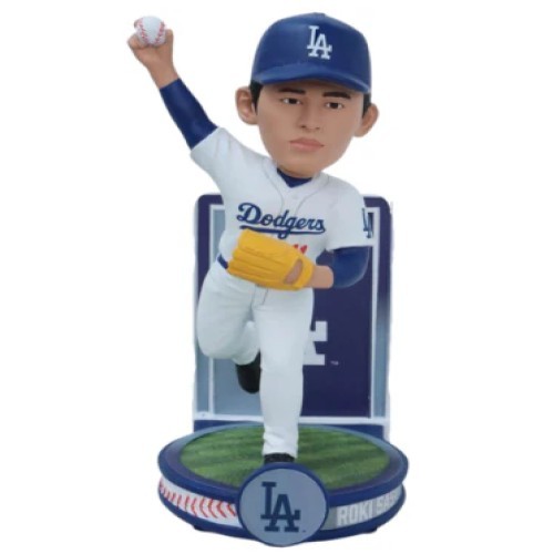 ROKI SASAKI ボブルヘッド Dodgers Roki Sasaki (Los Angeles Dodgers) Banner Series MLB Bobblehead | eBay