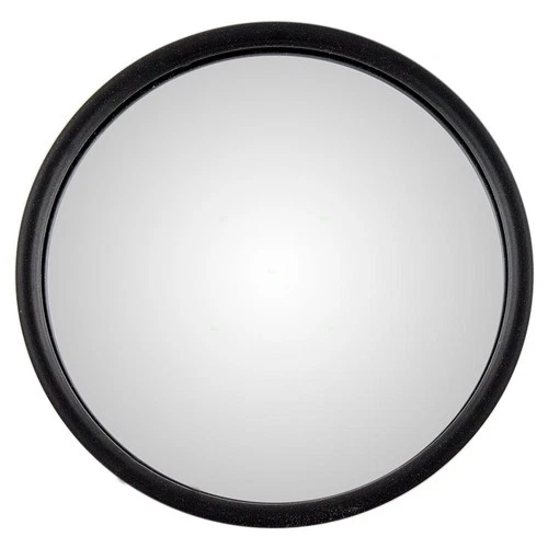 New Universal Convex Side Mirror 6" Stainless Steel with Bracket Replacement
