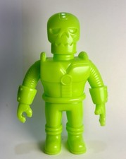 CAPTAIN DOKURO Skullseam green blank 1st release Sofubi