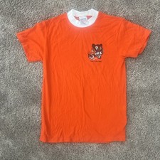 Boy Scouts Tshirt. Sz Adult Small (34-36) Tiger Cubs. Orange. New Without Tags.