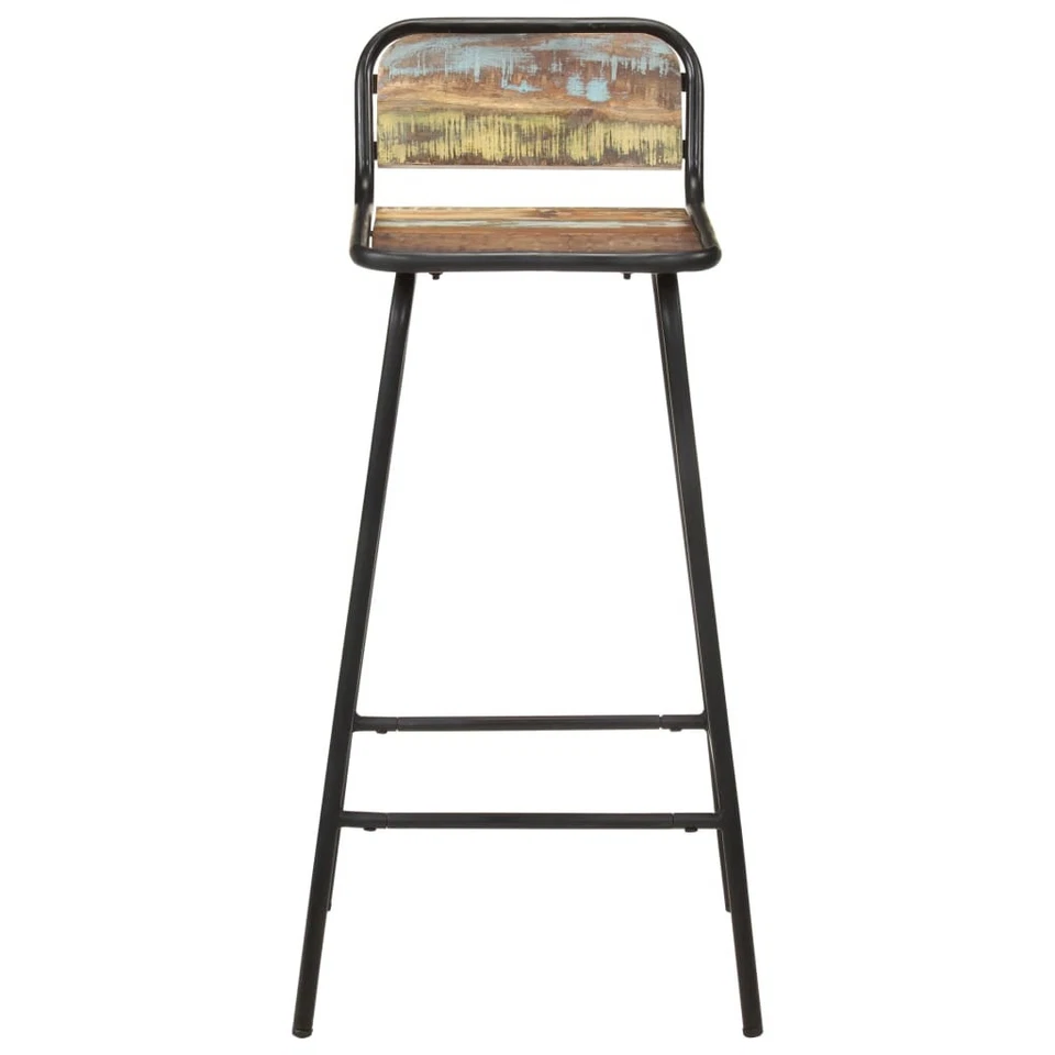 Bar Chair Set of 4 Multicolor - Image 3 of 4