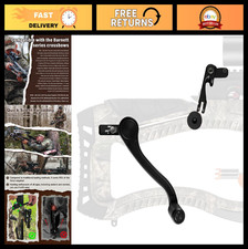 Crank Cocking Device for Crossbows - Reduces Effort 95%, Ambidextrous, Black Fin