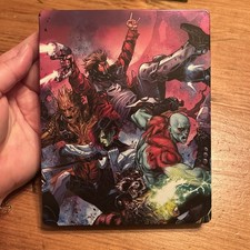 Guardians of the Galaxy Video Game Steelbook case AND GAME/DISC XBOX ONE