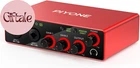 Audio Interface, 2X2 24-Bit/192Khz Interface for High-Fidelity, Studio Quality P