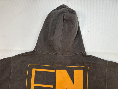 Stole Your Boyfriend's Fashion Nova Hoodie - anthrazit/neonorange Größe L. - Bild 5 von 9