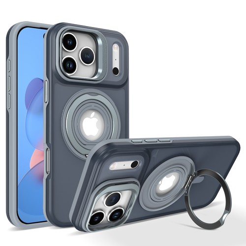 For iPhone 17 Pro Max 16e 15 14 13 Magnetic Hybrid Matte Case Shockproof Stand - Picture 13 of 16