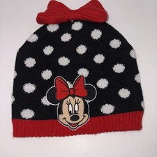 Disney Minnie Mouse Knit Hat 2T - 5T