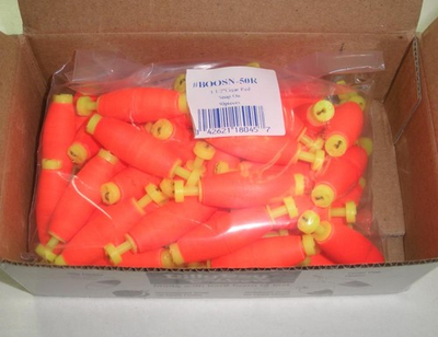 #ad Betts B00SN 50R Unweighted Snapon Foam Flo Glo Float 1.5quot; 50 CT Color Red $40.50