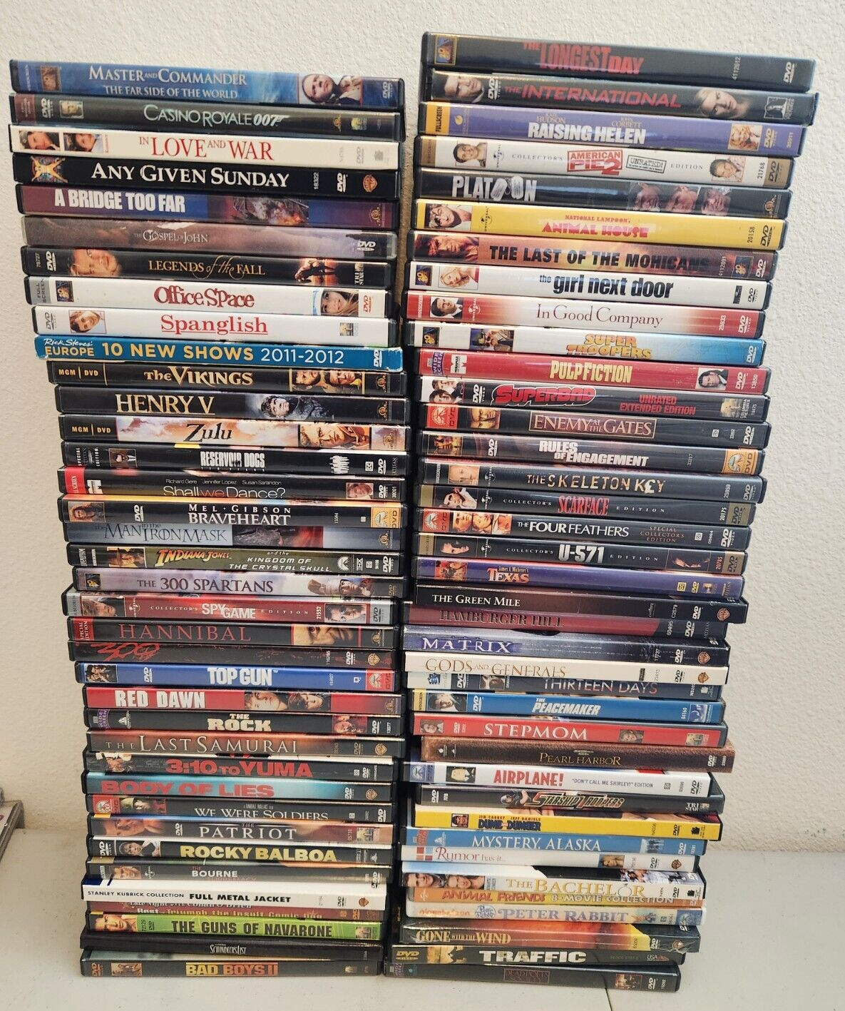 Budget DVDs Pick Your Genre – Action, Drama, Comedy – Flat Rate Shipping $4.99 Lot 2
