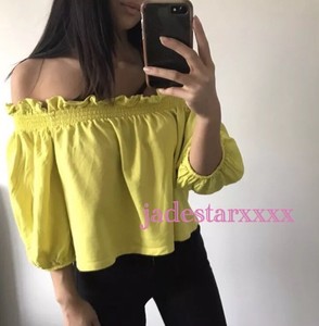 lime yellow top