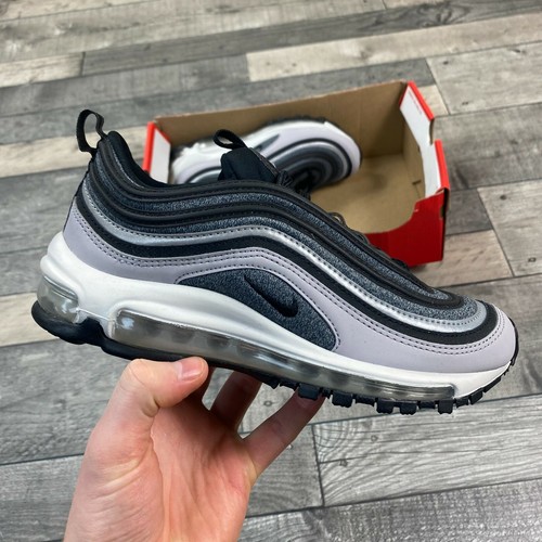 Nike Air Max 97 BG Shield Grau Schwarz Turnschuhe Schuhe Größe uk4 us4.5y  eur36.5 | eBay