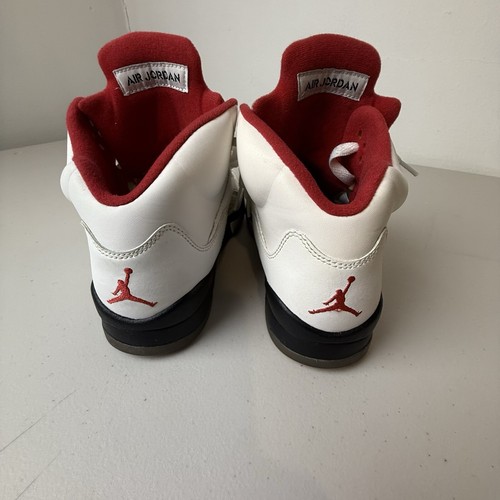 Air Jordan 5 Retro Fire Red Silver Tongue GS Größe 6,5Y 440888-102 Damengröße 8,5. - Bild 11 von 12