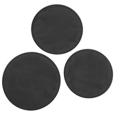  3 Pcs Stille Ablehnung Drum Skin Ersatztrommelfelle Leise Zum Austausch