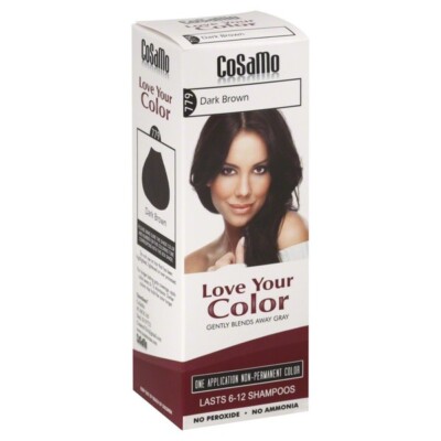 Cosamo Hair Color 779 Dark Brown Compares To Clairol Loving