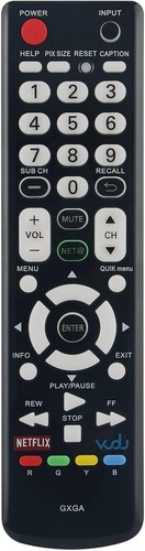 Mando a distancia para Sanyo TV FW32R19F DS19380 DP32640 DP26640 DP26647 - Imagen 6 de 7
