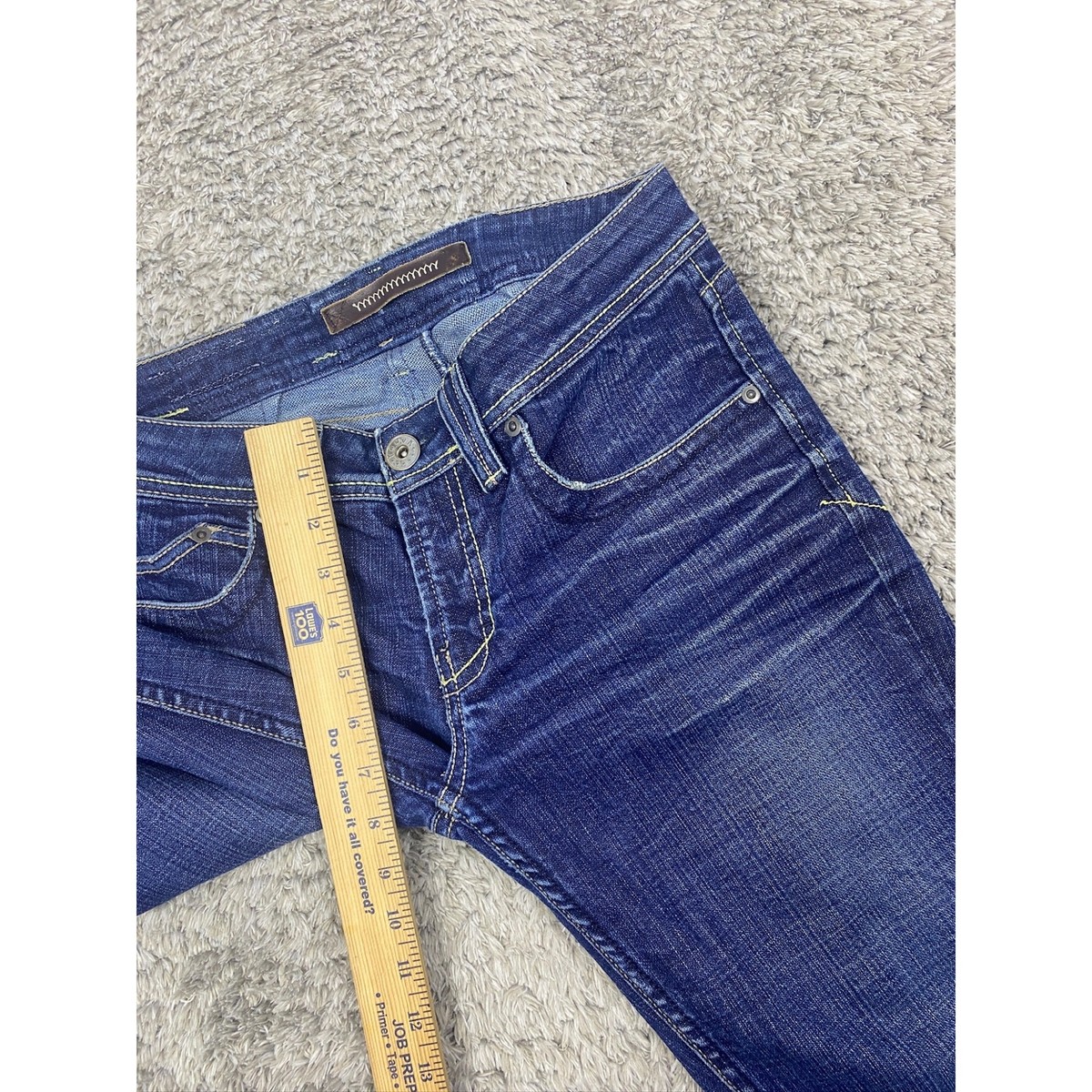 Yanuk Jeans Womans 28x32 Visionary Boot Cut Flared Low Rise Yanuk Jeans Womans 28x32 Visionary Boot Cut Flared Low Rise