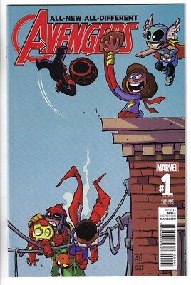 All-New All-Different Avengers Annual #1 (2016) Skottie Young Baby Variant Cover