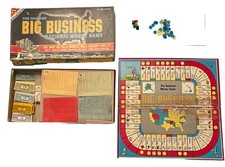 Big Business Board Game by Transogram 1959 Mi...