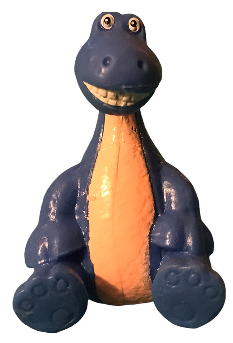 Disney Junior Doc Mcstuffins Bronty the Dinosaur Figure Tall with  Stickers