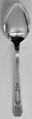 RARE Wallace Sterling Silver 1933 Chicago Worlds Fair Souvenir Spoon 5 3/4"