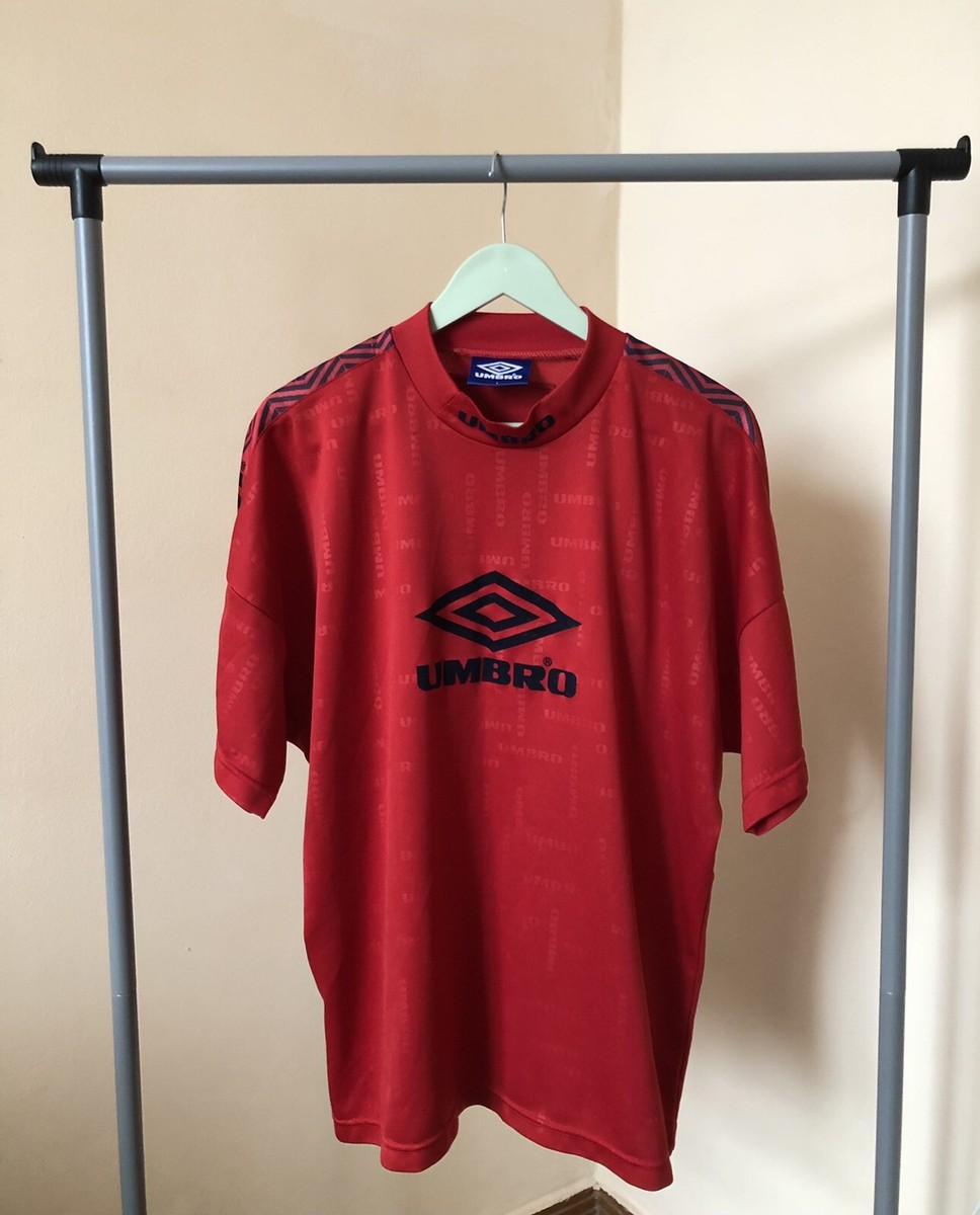 ウェア Umbro Vintage Made in USA Short Sleeve Men's Vintage Umbro White Graphic Short Sleeve T-shirt Size
