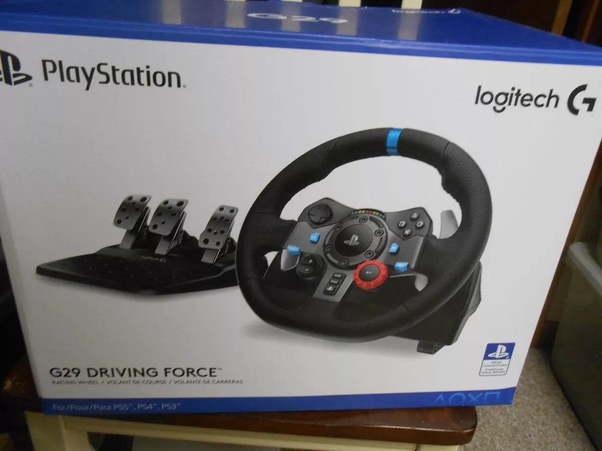 Logitech G29 Driving Force Racing Wheel for PS4, PS3, PC (941