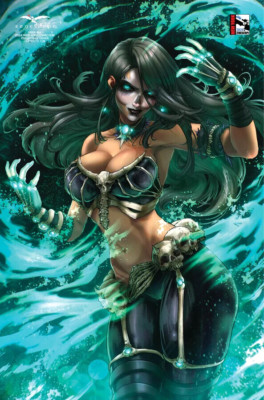 WONDERLAND RETURN TO MADNESS #3 (NM) DRAX GAL 2024 NYCC LE 199 Zenescope Grimm
