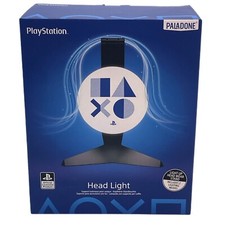 Image of PlayStation Paladone Head Light Headphone Stand Gaming Accessories Merch NEW