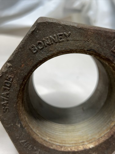 Bonney Hex Threaded STEEL Pipe Bushing SA / SA105 4" x 3" 3000# MSC# 04701314 - 第 10/13 張圖片