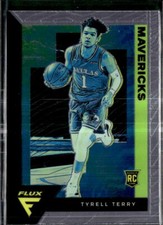 2020-21 Panini Flux #238 Tyrell Terry Rookie Dallas Mavericks