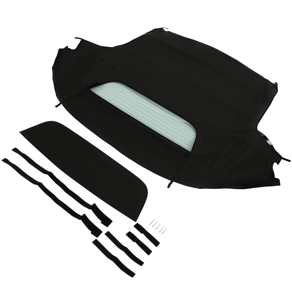 Для Honda S2000 1999-2009 2002 кабриолет мягкий верх и подогрев стекла окна черный - Изображение 2 из 4