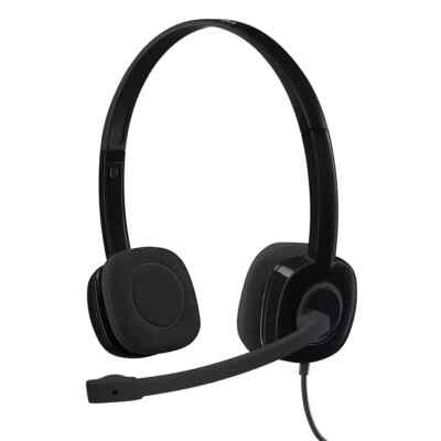 Logitech H151 Kabelgebundenes Stereo-Headset mit Geräuschunterdrückung Mikrofon OPEN BOX