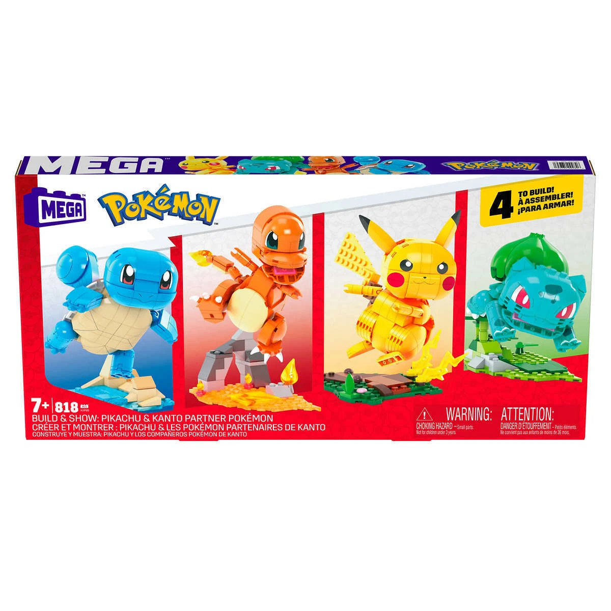 Pokémon Mega Construx Build and Show Bundle