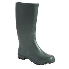 Image of Portwest PVC Non Safety Wellington Boots Green Size 6.5
