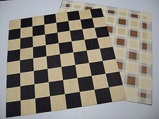 20" / 18" Chess/Checkerboard Veneers, 2 Combos, VENEER WOODWORKING REQUIRED
