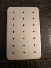 Vintage Perrine Sterling Fly Box With Flies