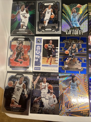 🔥🔥Lot de 42 cartes basketball Oui Morant Memphis Grizzlies 🔥🔥 Inserts plus - Photo 3/21