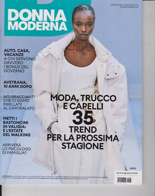2020 08 13 DONNA MODERNA 13 AGOSTO 2020 ANNO XXXIII MODA